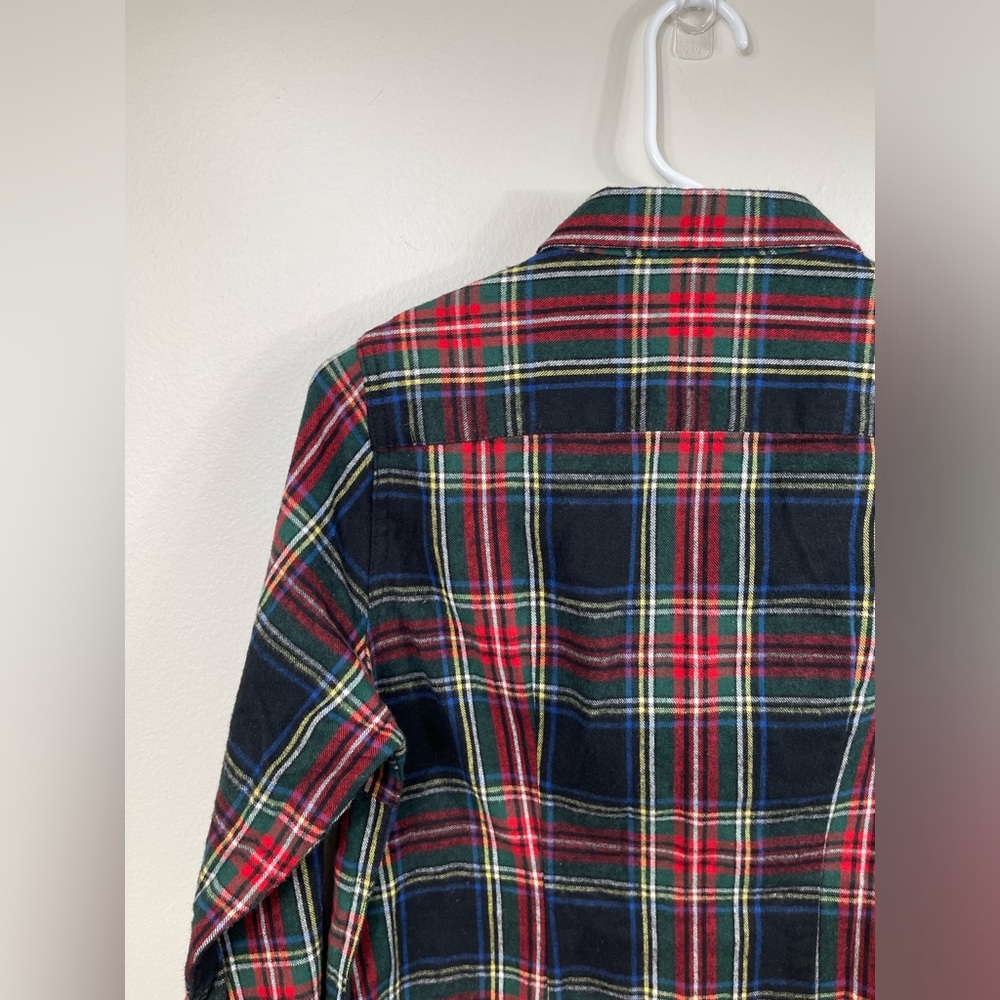 L.L. Bean Men's Scotch Plaid Cotton Shirt Career Work Size XS - Picture 10 of 15